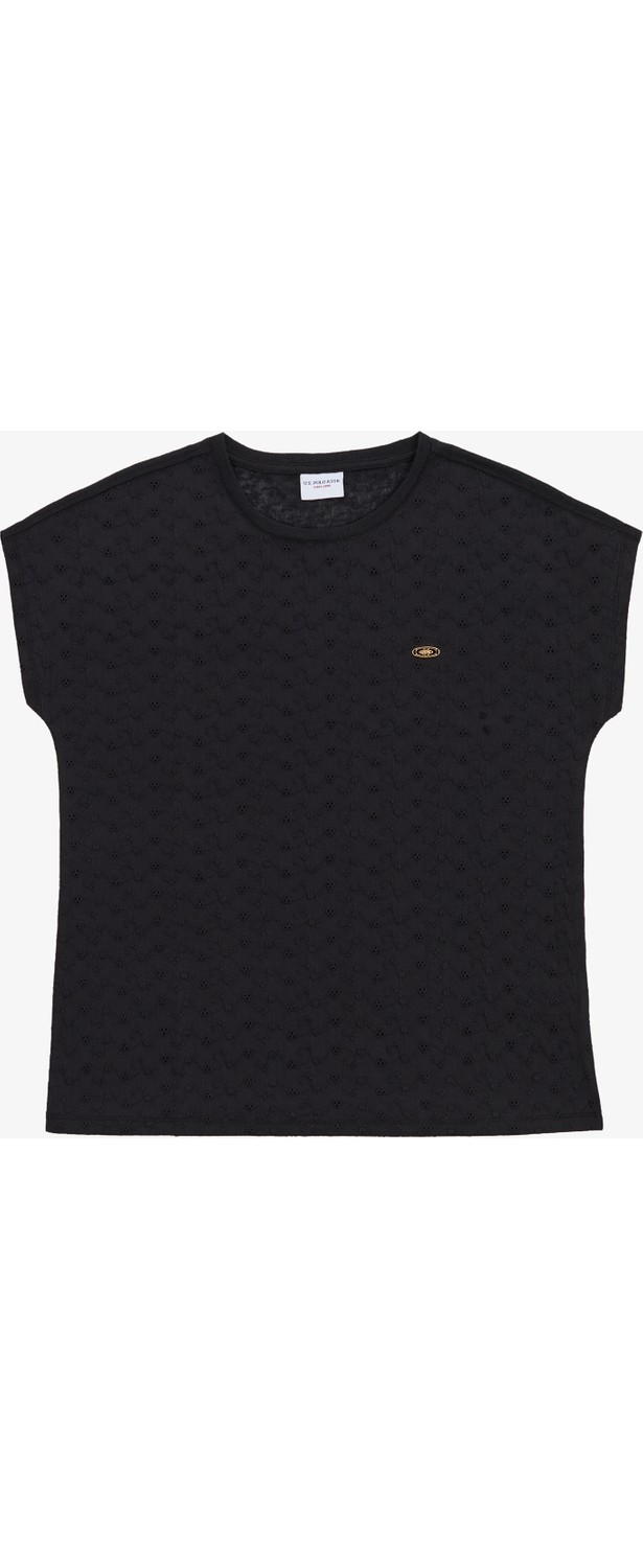 U.S. Polo Assn. Kadın Beyaz Tişört 50323550-VR013 görsel 6