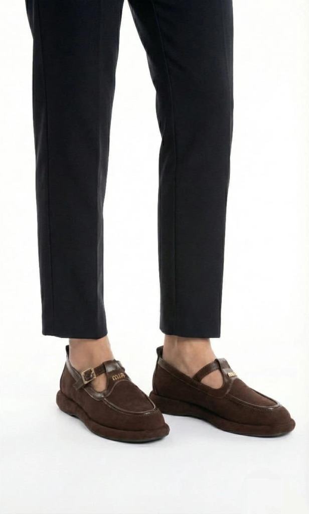 Punto 547861 Süet Loafer Günlük Kadın Ayakkabı görsel 6