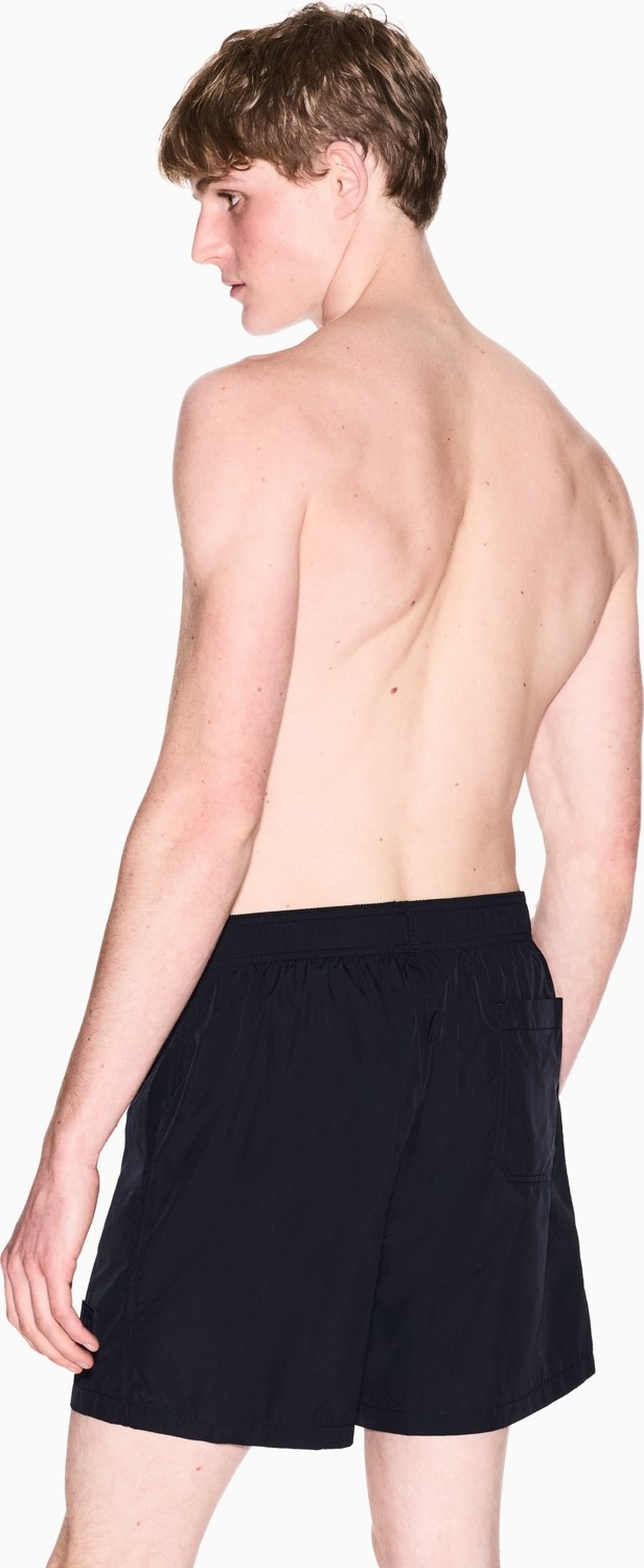 Armani Exchange Erkek Bel Bağlamalı Kısa Cepli Astarlı Lacivert Mayo XM000812 AF13556-UB101 görsel 2