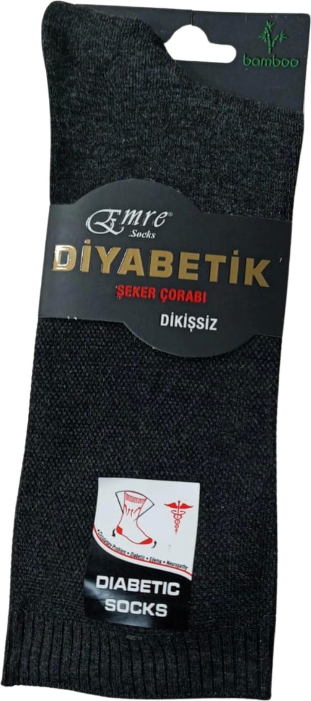 Belle Vista Emre Erkek Diyabetik Bambu Çorap 6 Adet görsel 2