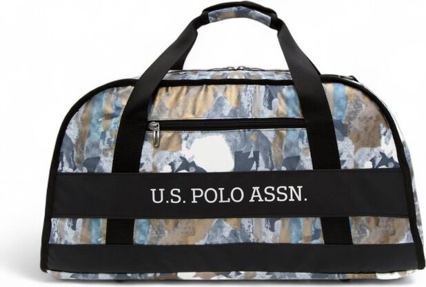 U.S. Polo Assn. Siyah-Beyaz Unisex Seyahat Çantası PLDUF23807