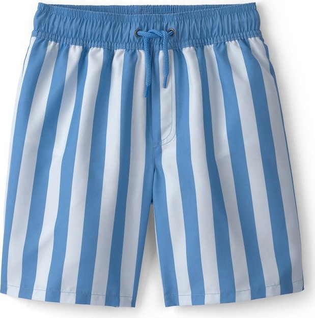 Carter's Erkek Çocuk Çizgili Şort Mayo Mavi 3U611110