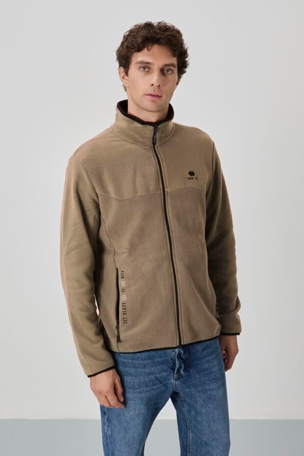 1001 Tommylıfe Standart Kalıp Dik Yaka 2li Paket Polar Sweatshirt, 87992 görsel 4