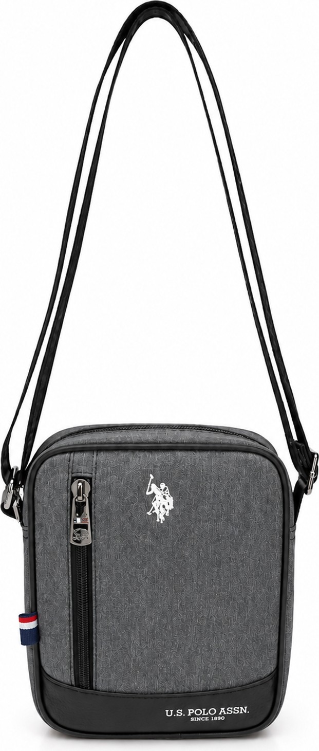 U.S. Polo Assn. Erkek Çapraz Askılı Çanta Gri 26086