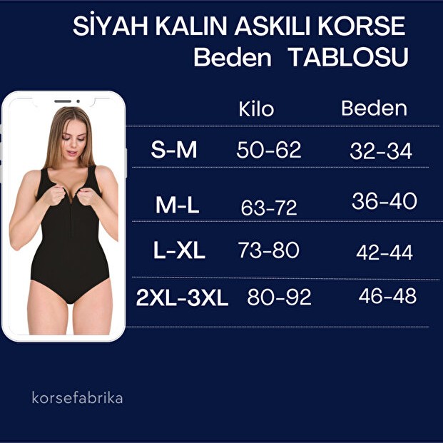 Pera Fitol Kalın Askılı Çıtçıtlı Zayıflatan Toparlayıcı Badi Korse görsel 4
