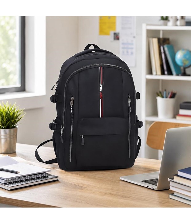 Woomino Unisex Çok Bölmeli Okul Sırt Çantası, Ortaokul, Lise, Seyahat ve Outdoor görsel 2