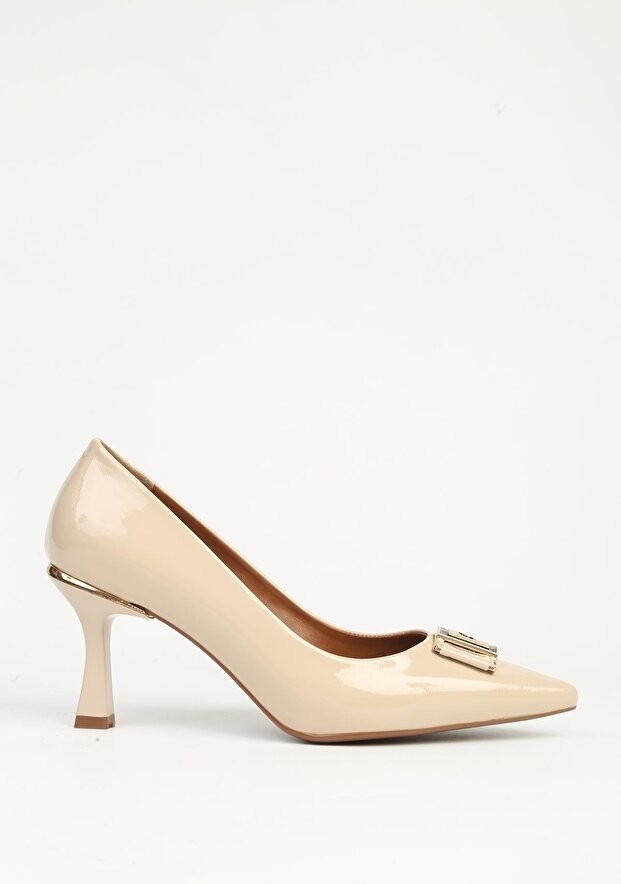 Pierre Cardin PC-54966 Rugan Topuklu Ayakkabı görsel 7