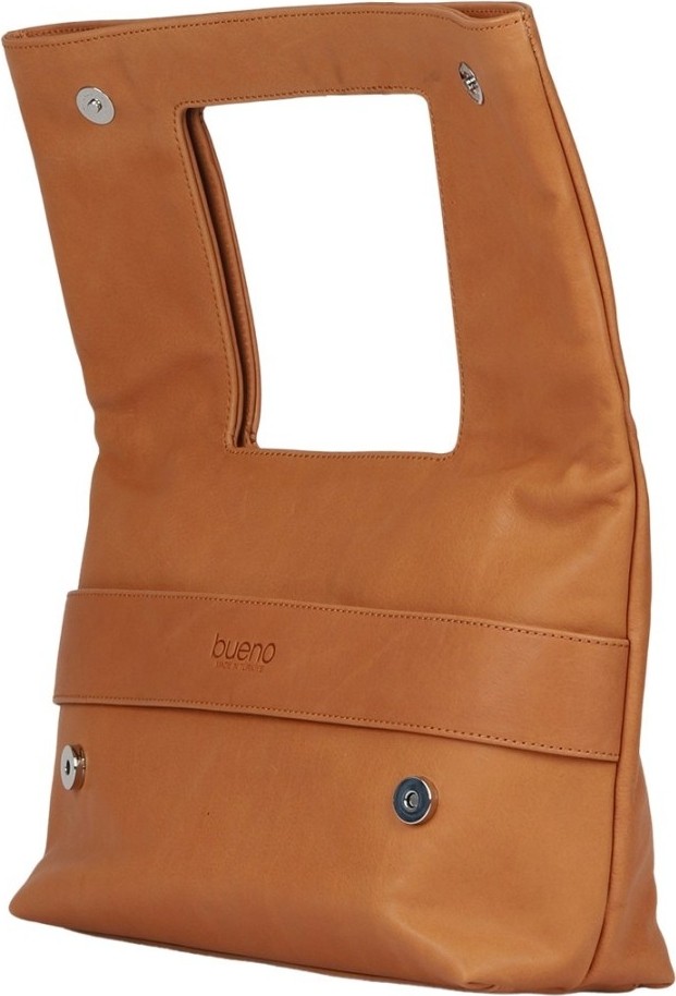 Bueno Shoes Taba Zeu Deri Kadın Portföy Çanta 01WBS7324 01WBS7324 görsel 2