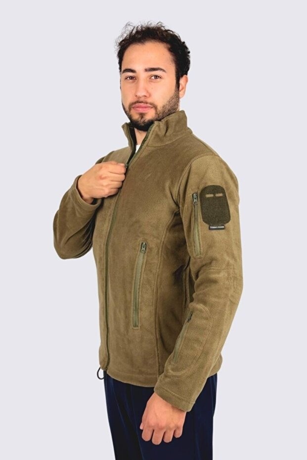 Kordak Askeri Polar - 5 Cepli Taktik Polar - Erkek Outdoor Polar