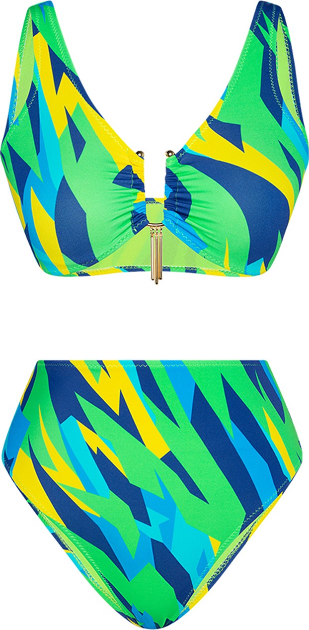 Bonesta Swimwear Leone Boncuklu Atlet Bikini Takımı