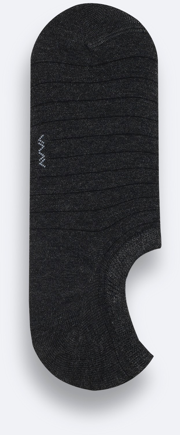 AVVA Erkek Antrasit Bambu Karışımlı Sneaker Çorap B008514
