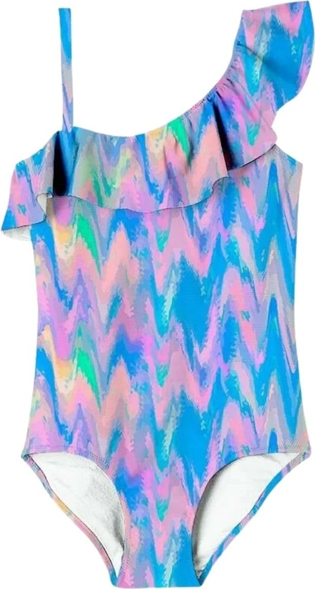 Die Grup Slipstop Lapis Swimsuit Kız Çocuk Mayo