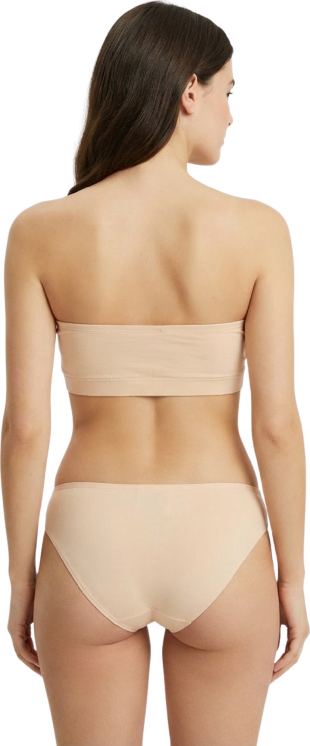 Sensu Kadın Günlük Pamuklu Külot Ten Bikini Model 5'li Paket KTS1058 görsel 4