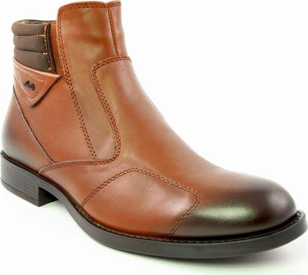 Forelli 31664 Taba Deri Erkek Comfort Bot Yumuşak Deri ve Anatomik Taban ile 40 Numara