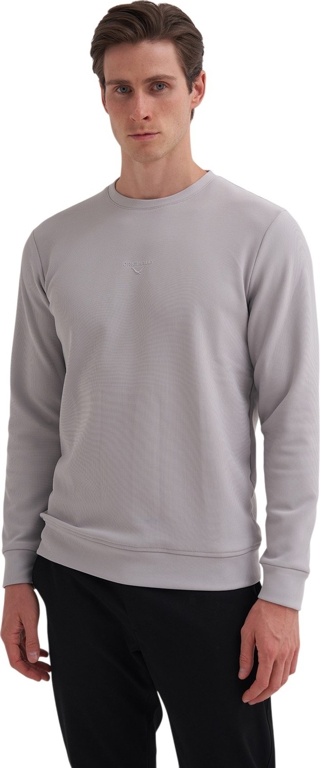 Cazador Caz 51520 Bis.yk. Sweat Gri Erkek Sweatshirt
