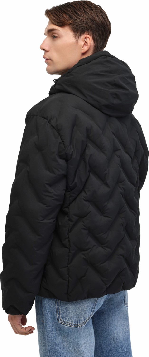Lumberjack ml Henry Coat 25N17 5pr Siyah Erkek Kısa Kaban görsel 2