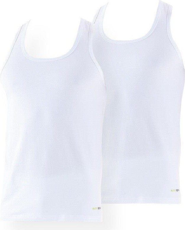 Blackspade Tender Cotton 2'li Sporcu Beyaz Atlet C6T7N6O9