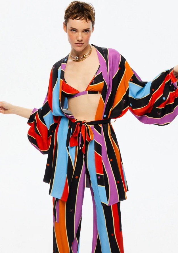 Nocturne N23YN11075 Nocturne Kimono görsel 5