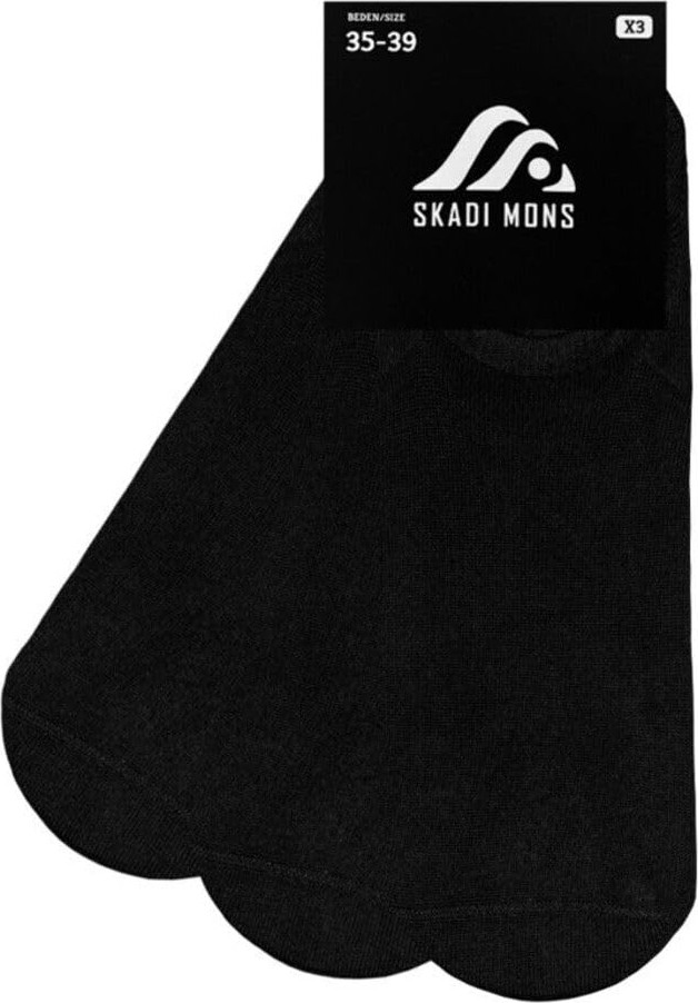 Die Grup Skadi Mons Bambu Sneaker Unisex Çorap 3'lü Paket 41-44 Beden, 41-44, 120-1605030623-3, Siyah, Üniseks-Yetişkin görsel 2