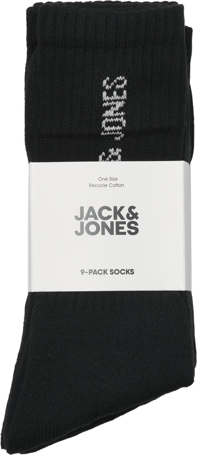 Jack & Jones Erkek 9'lu Logo Detayli Çorap Paketi - Regen görsel 2