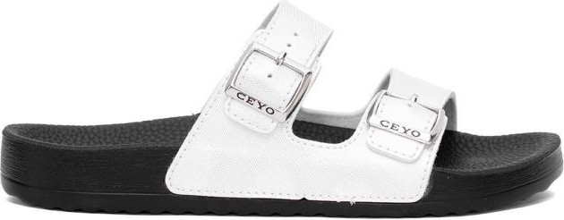 Ceyo Bahama-18 Ortopedik Çift Tokalı Kadın Terlik görsel 7