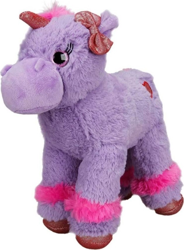 TeknoKapsül Unicorn Renkli Peluş At 28 Cm.
