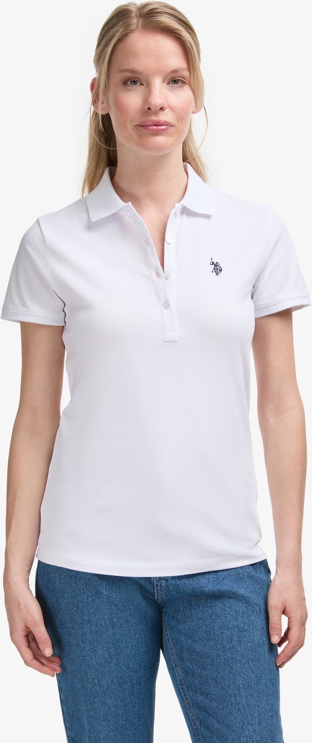 U.S. Polo Assn. Kadın Pembe Tişört Basic 50321818-VR041