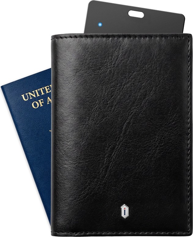 Wiwu Royal Passport Wallet Android ve Ios Cihazlar Için Rfıd Özellikli Pu Deri Cüzdan Siyah görsel 2
