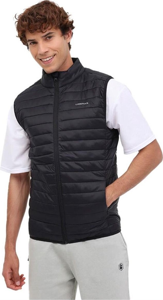 Lumberjack A10168809608010 4M Ml Starvest 4Ow1001 Siyah Erkek Yelek görsel 5