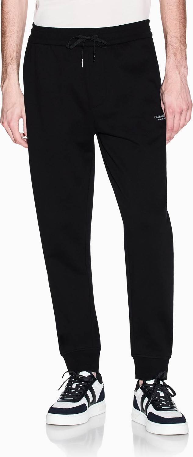 Die Grup Armani Exchange Erkek Milano New York Jogger Eşofman Altı, Siyah, M-3xl