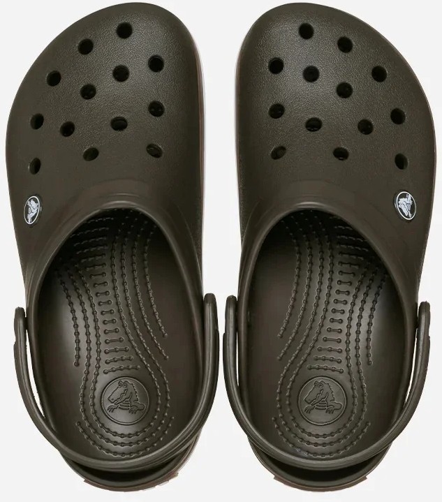 Crocs Crocband Gum Clog Siyah Erkek Terlik Hafif ve Su Dostu Tasarım 41-42 Numaralı görsel 3