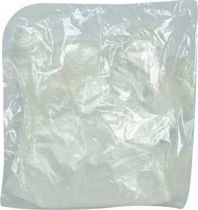 TeknoKapsül Şeffaf Poşet Eldiven Tek Kullanımlık Plast Eldiveni (L) 100 Lü Paket görsel 2