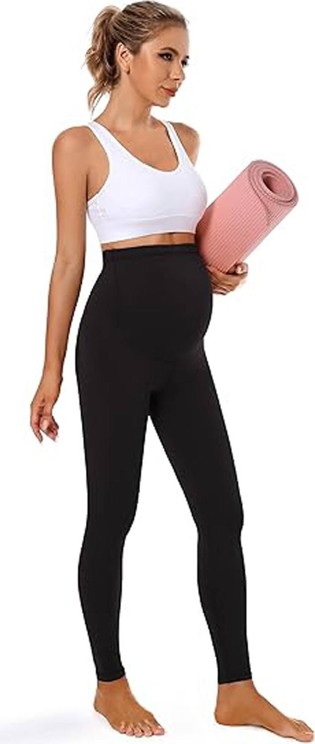 Hepsine Rakip Kadın Modal Hamile Tayt Egzersiz Yoga Tayt Pantolon Belinay 509 görsel 5