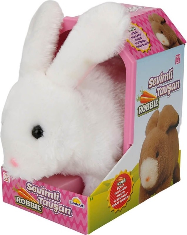 Dorasan Nessiworldman Sevimli Peluş Tavşan Robbie görsel 2