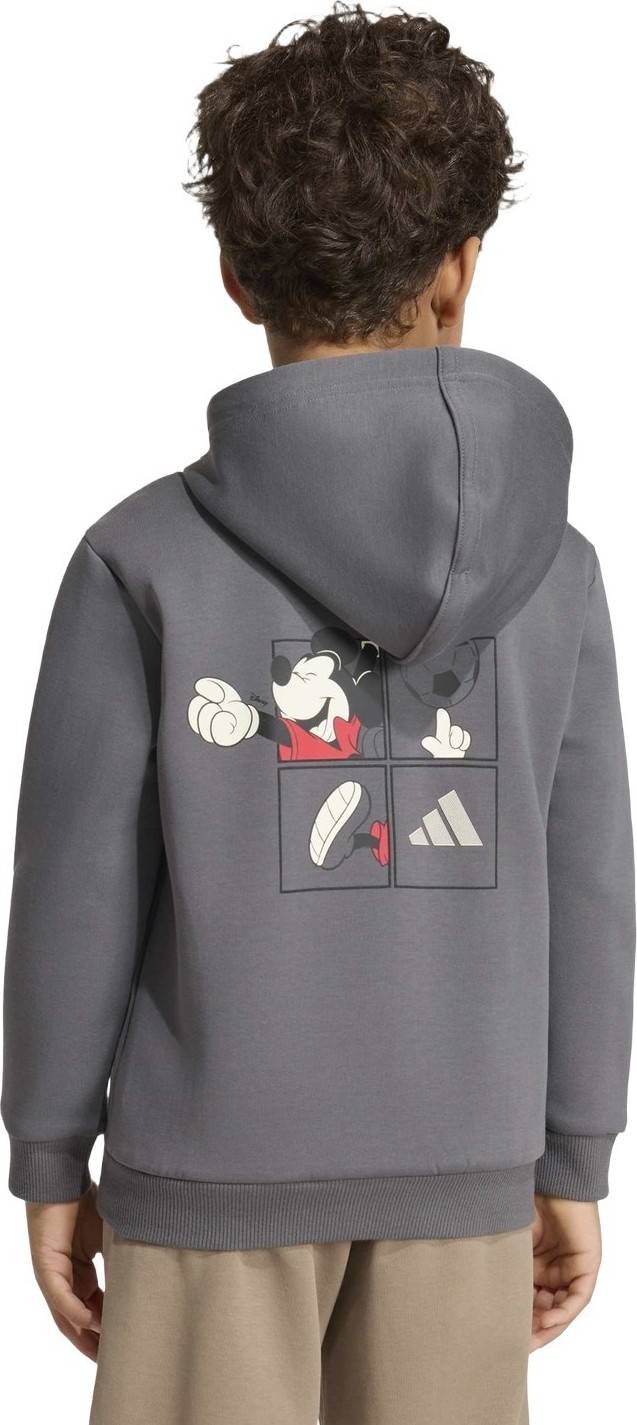 adidas Lk Dy mm Tt Erkek Çocuk Gri Eşofman Üst görsel 2
