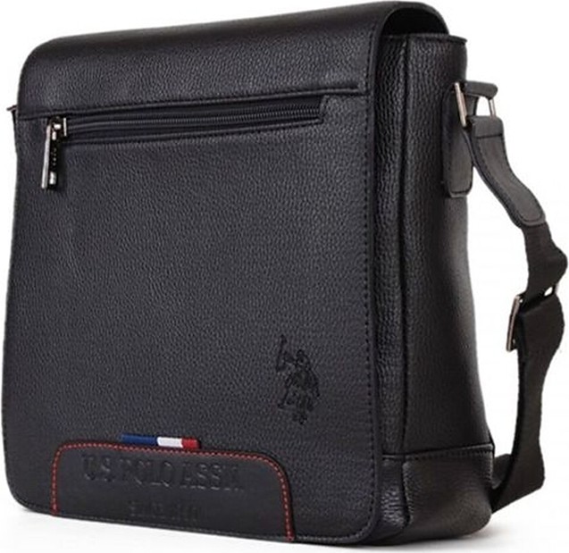 U.S. Polo Assn. PLEVR8425 Çapraz Askılı Erkek Çantası Siyah görsel 2