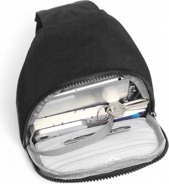 Smart Bags SMBYB1239-0001 Siyah Kadın Body Bag görsel 4