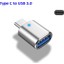 USB 3.0 C Tipi Otg Adaptörleri Typec Erkek USB Dişi Dönüştürücü C Samsung Xiaomi Huawei iPhone Için Mikro Konnektör Adaptörü (Yurt Dışından) 3