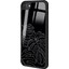 Apple iPhone 7 - 8 - Se Dark Leaf Tasarımlı Glossy Telefon Kılıfı 4