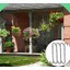 S Kanca Bitki Asmak Için, Ağaç Dalı, Kuş Besleyici, Tencere ve Tavalar Dolap Bahçe Pergola 45 cm 3