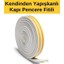 BNP11 Rodex Fitilli Pencere Bandı Beyaz 9*6mm 2*3m/box D Typ 1