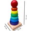 Wooden Toys Doğal Ahşap Eğitici Oyuncak Gökkuşağı Minik Yuvarlak Denge Kule HMH-079 4