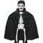 Siyah Renk Yakalı Halloween Pelerini 90 cm 4