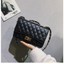Elmas Zincir Çanta Küçük Kokulu Stil Tek Omuz Crossbody Çanta Kadın Çantası Çok Yönlü Küçük Kare Çanta (Yurt Dışından) 1