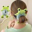 1 Adet Sevimli Kürklü Kurbağa Saç Kravat Peluş Ayı Scrunchies Karikatür Saç Kafa Halat Elastik Saç Bobbles Kızlar Kadınlar Için At Kuyruğu Tutucular (Yurt Dışından) 3