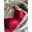 Telsiz Silikon Toparlayıcı Pedsiz Minimizer Sütyen B Cup Bordo 2