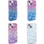 Bulut E-Ticaret Apple iPhone 15 Uyumlu Blt Kılıf Simli 3D Desenli Zore Hacar Kapak-Mor-Mavi 2