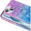 Bulut E-Ticaret Apple iPhone 15 Uyumlu Blt Kılıf Simli 3D Desenli Zore Hacar Kapak-Mor-Mavi 5