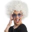 Beyaz Renk Kıvırcık Afro Bonus Peruk (3791) 1