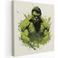 Marvel Kanvas Tablo - Minimalist Grafik Tasarım - Marvel, Duvar Sanatı, Hulk, Minimalist Tasarım, 30X30 1